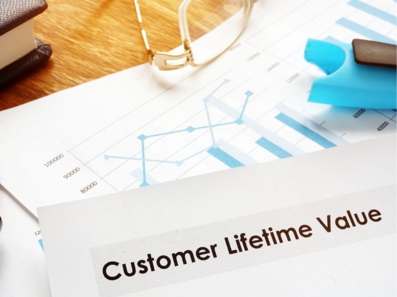 customer lifetime value graphs