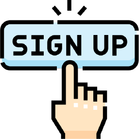 sign up